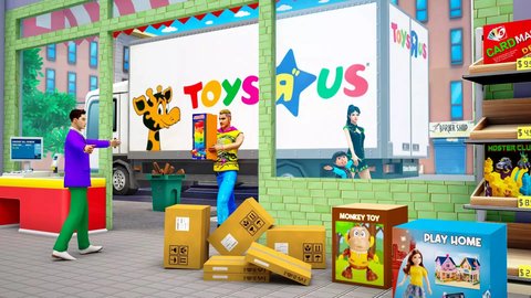 Toy Mart Super Market Simulator游戏图2