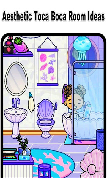 Toca Wednesday Room Ideas图2