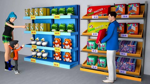 Toy Mart Super Market Simulator游戏