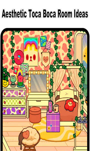 Toca Wednesday Room Ideas图3