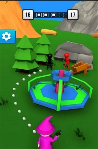 Swing Bullet Shooting Games图1