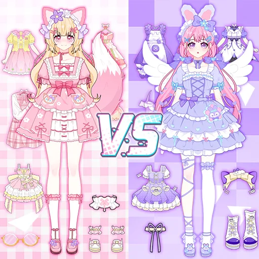 魔幻女孩换装图标