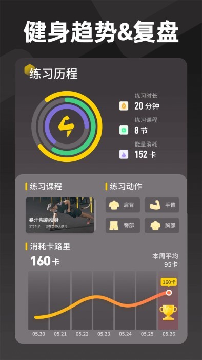 硬汗健身图3