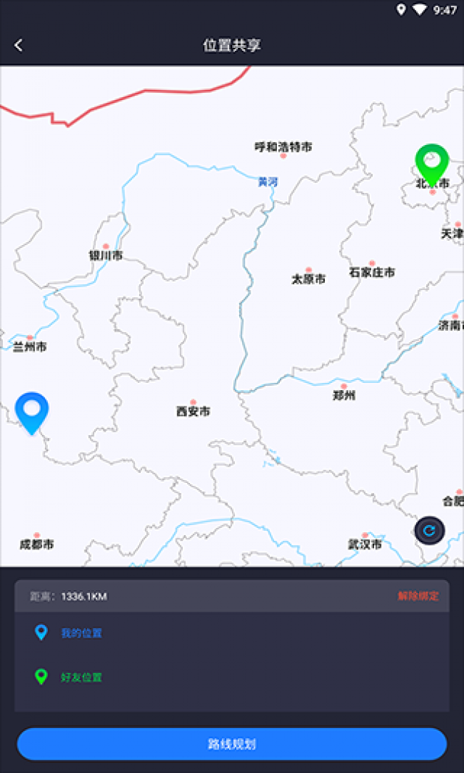 模拟定位图1