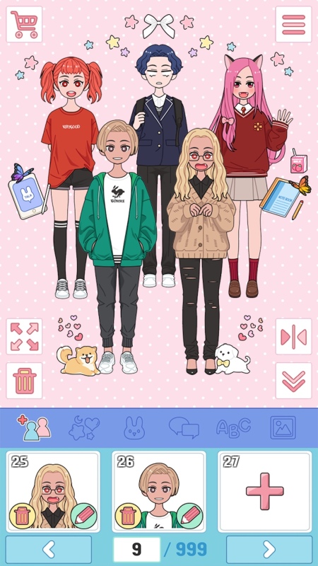 我的涂画世界少女换装手游图3