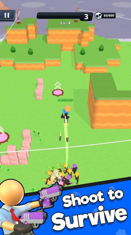 跑酷幸存者游戏(Parkour Survivor)图2