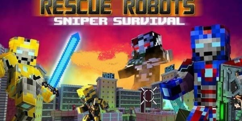 Rescue Robots Sniper Survival游戏