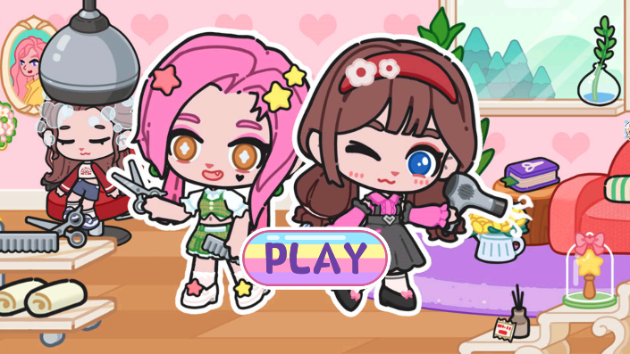 皮皮小镇：换装美发沙龙图2
