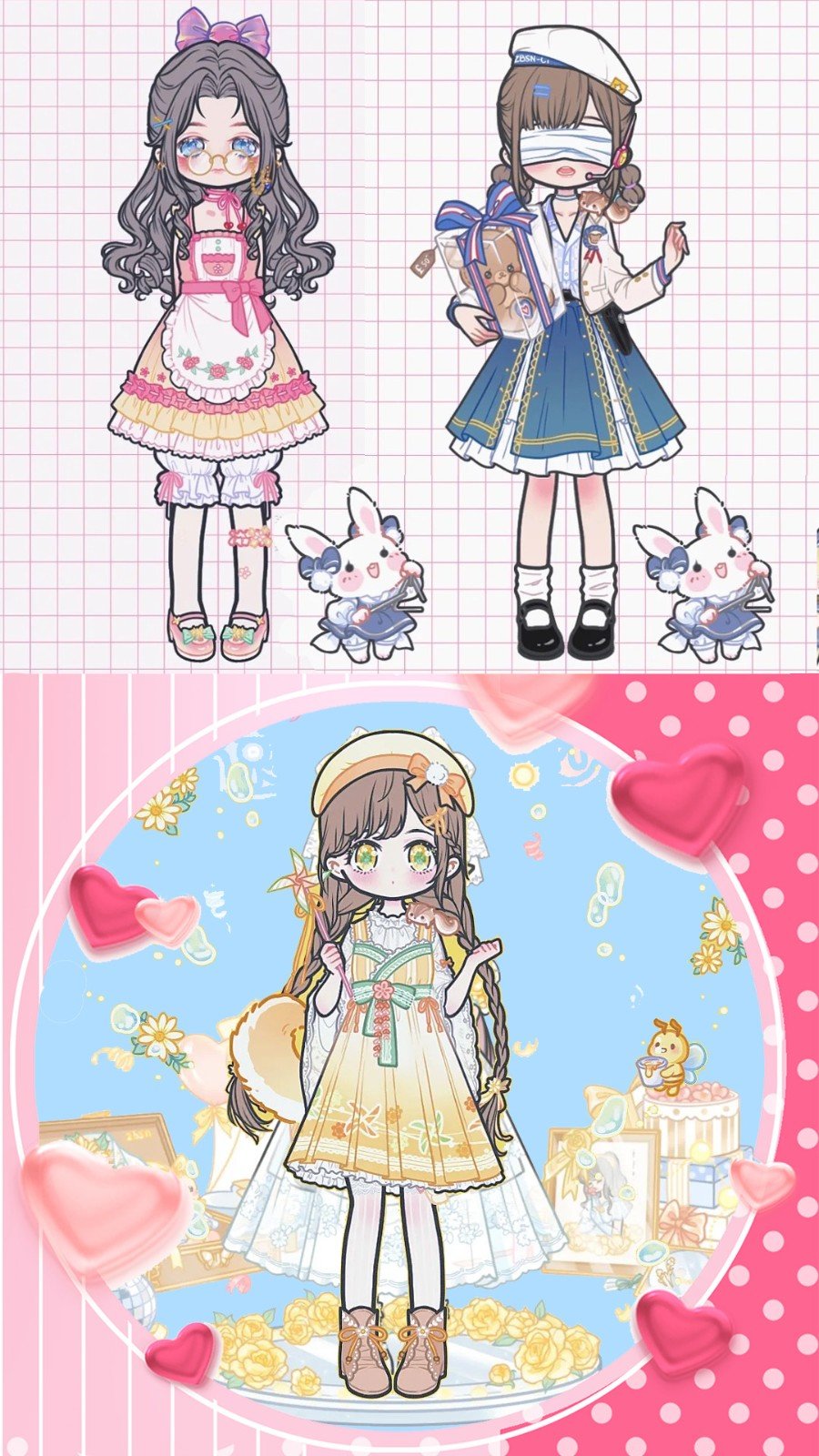 迷你校园装扮少女图3