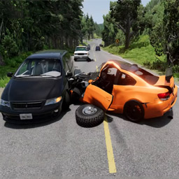 公路车祸碰撞游戏图标