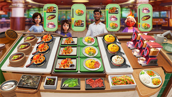 料理闪电战最新版图1