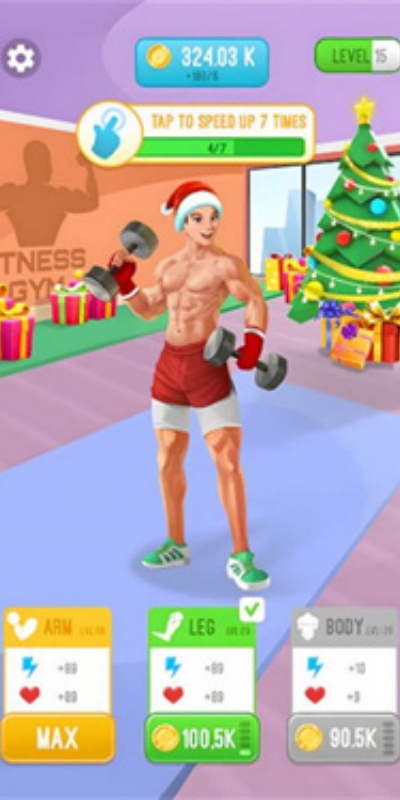 Idle Workout: Slap Kings图2