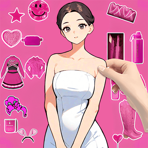 校园女生妆扮游戏图标