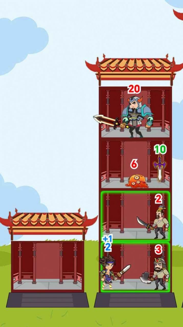 爬塔英雄图3