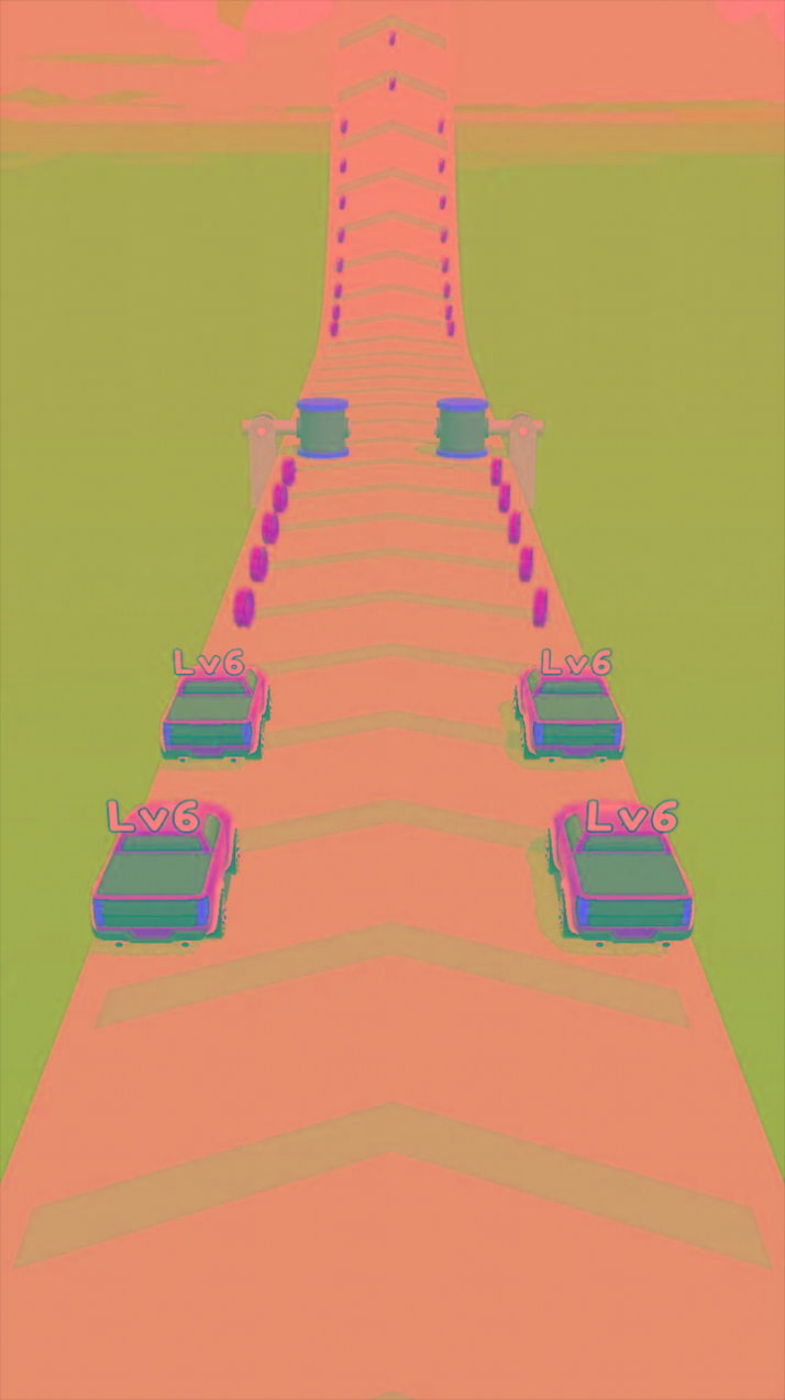 合并赛车跑酷游戏图3
