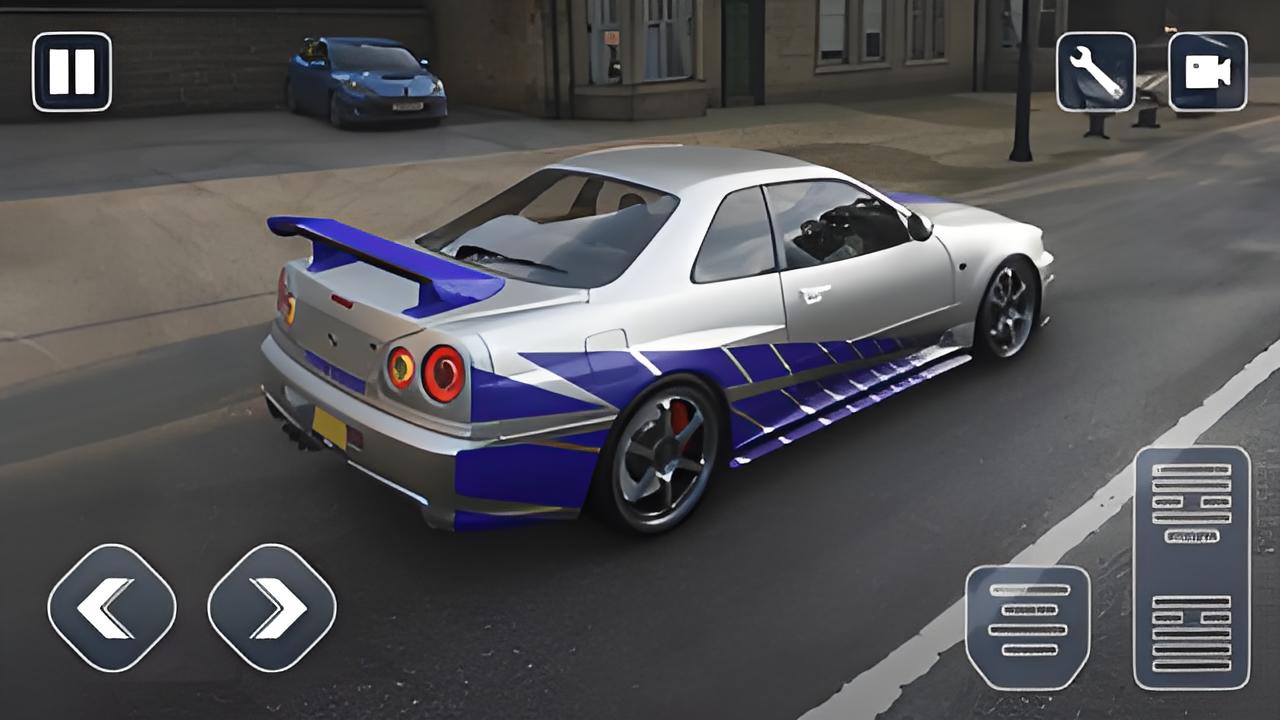 尼桑地平线赛车游戏(Skyline Racing)图1
