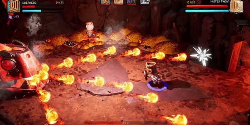 Big Helmet Heroes图2