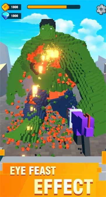 Pixel shooter - Destroy giant