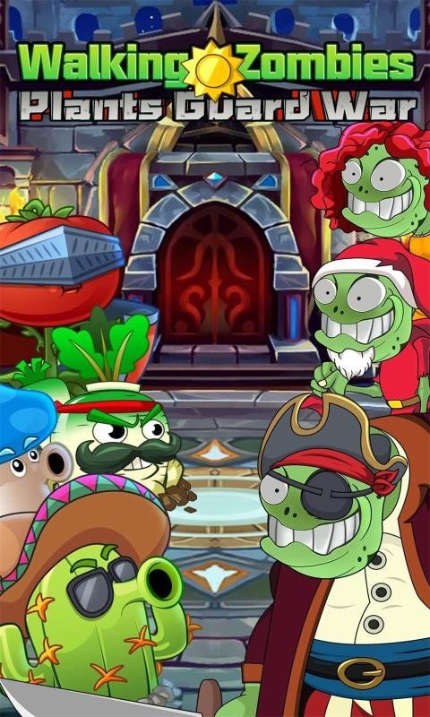 Walking Zombies-Plants Guard War图3