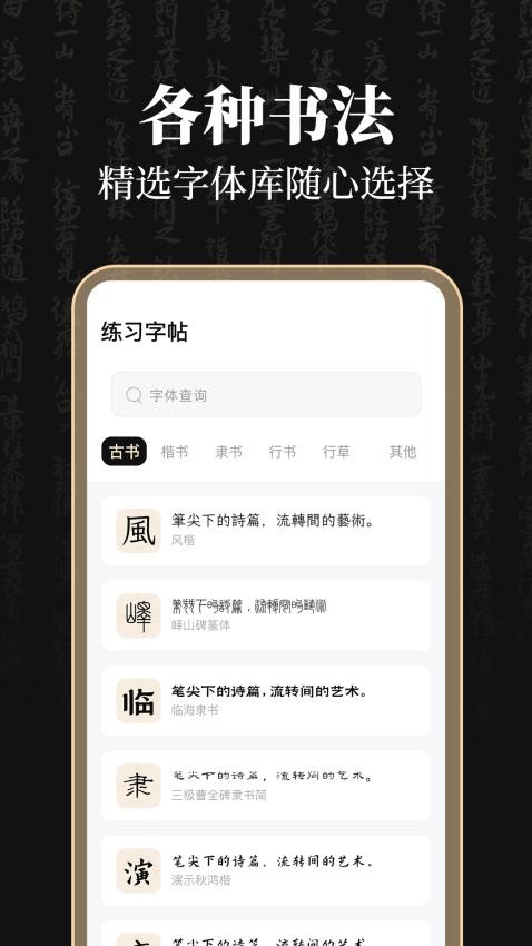 钢笔365掌上字帖图3