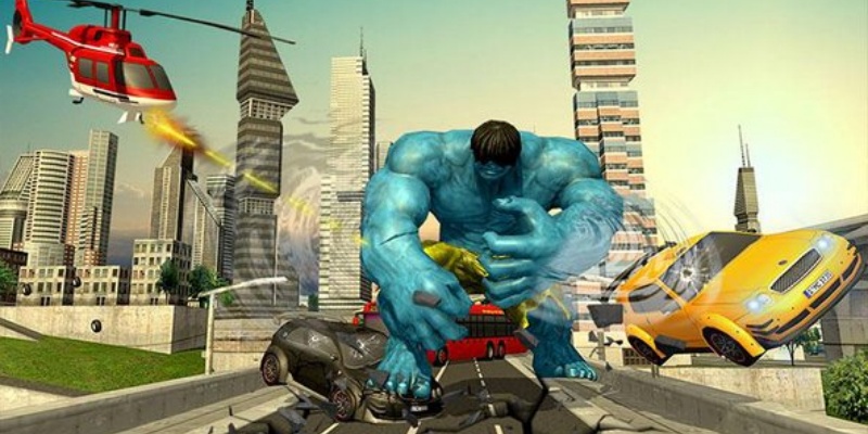 Superhero Monster City Battle游戏