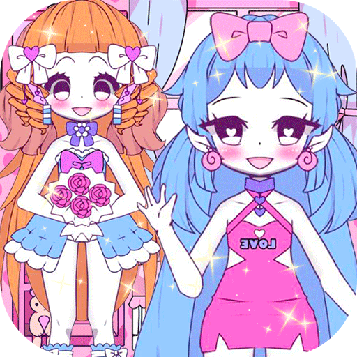 校园少女模拟换装图标