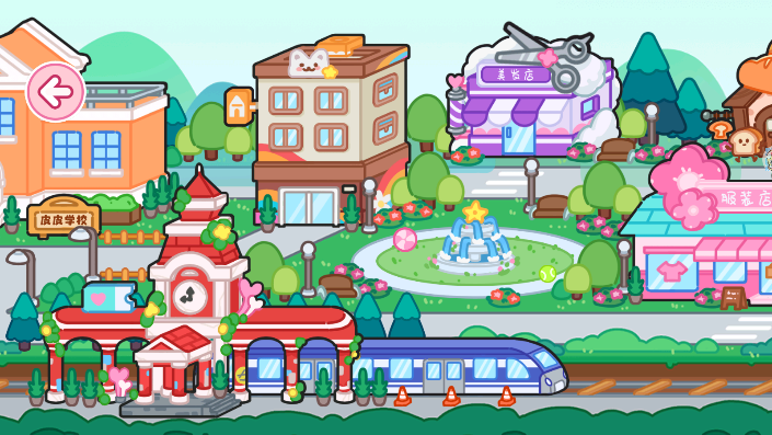 皮皮小镇：换装美发沙龙图3