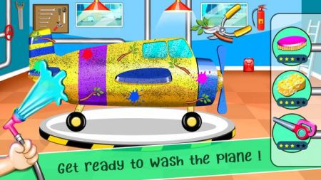Airplane Wash Game图2