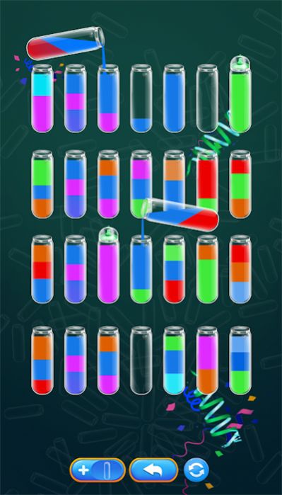 水色分类拼图游戏(Water Color Sorting Puzzle)图1