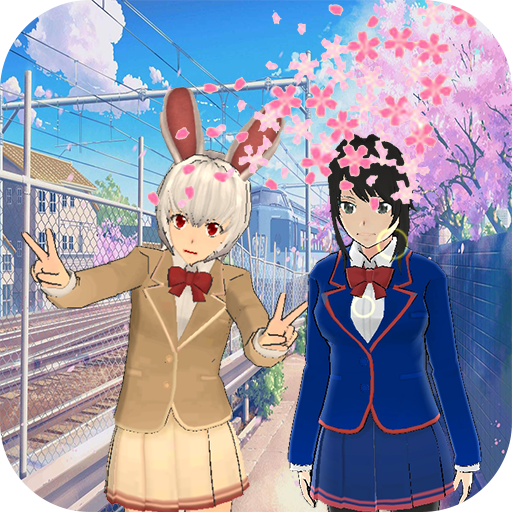 樱花校园百变少女图标