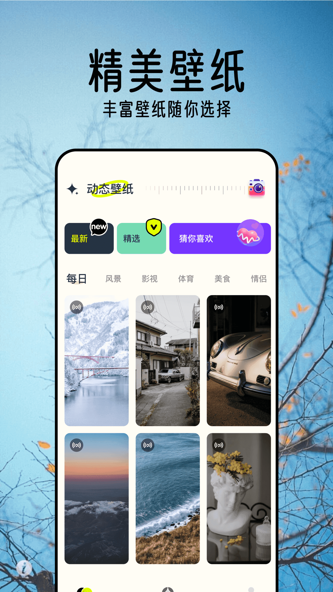 倾心壁纸软件图1