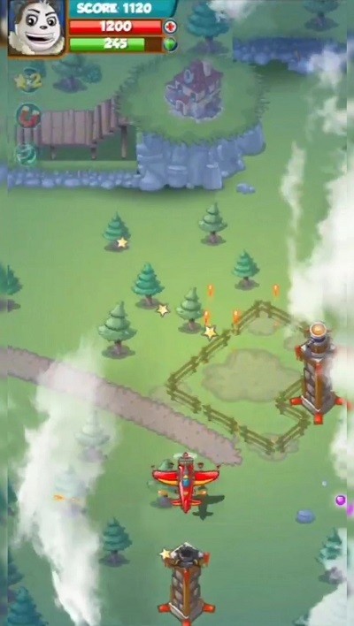 Panda Battle HD: Arcade Game图3