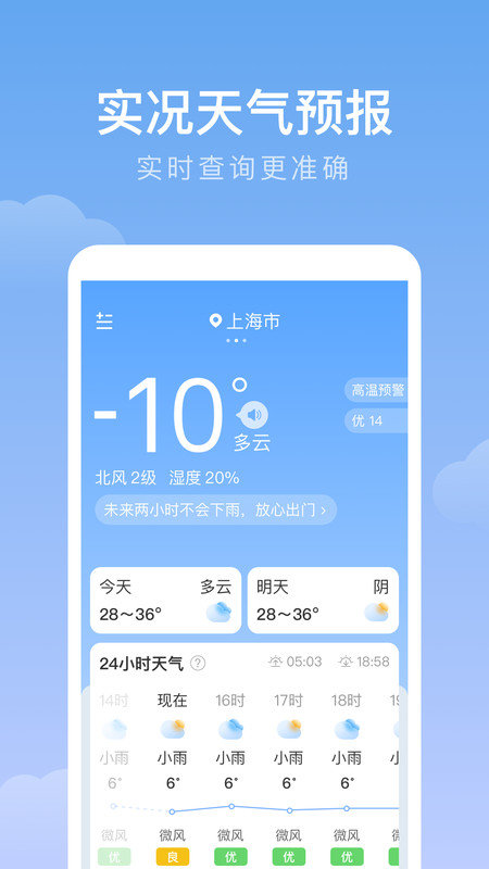 雨迹天气软件图2