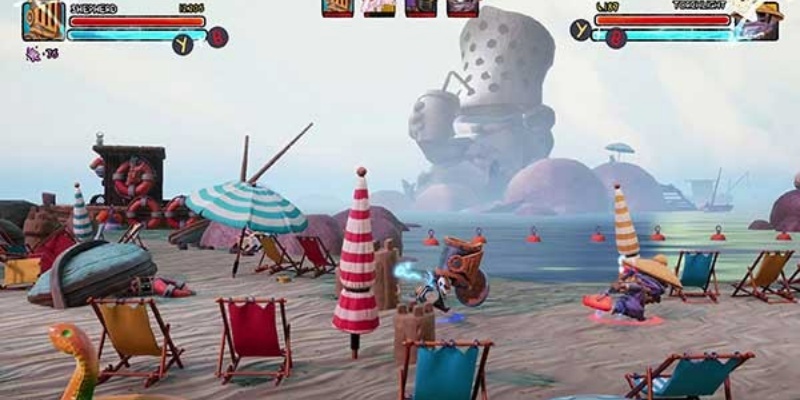 Big Helmet Heroes图1