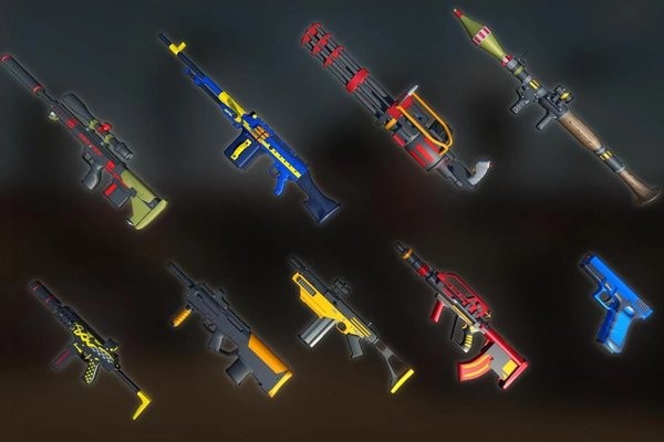 Pixel Battle : Royale Killer游戏图1