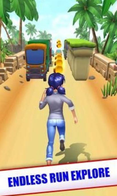 Railway Lady Runner游戏图3