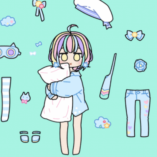 粉彩少女游戏图标