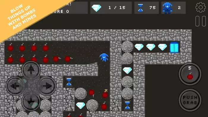 像素钻石洞穴（Pixel Diamonds Caves）图2