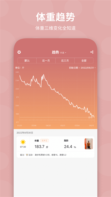 体重日记app图2