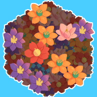 花朵层层消图标