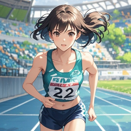 跑跑美少女图标