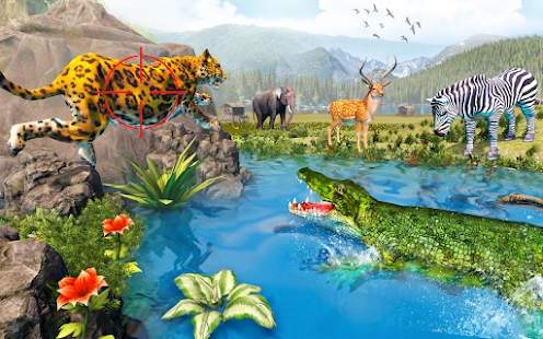 Sniper Clash Jungle Hunting: Animal Shooting Games图3