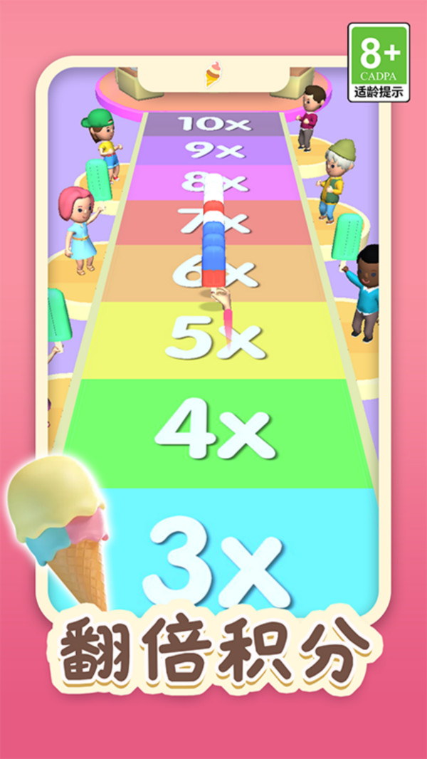 夏日冰淇淋3D图3