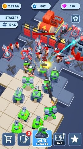 War Idle Troopers