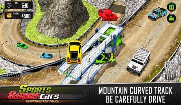Car Transporter Euro Truck: Free Driving Games图2