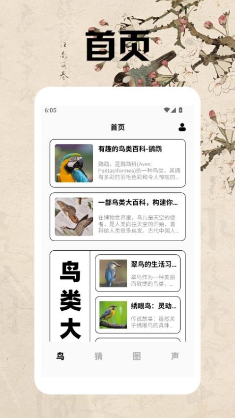 孤独的鸟类大全app图1