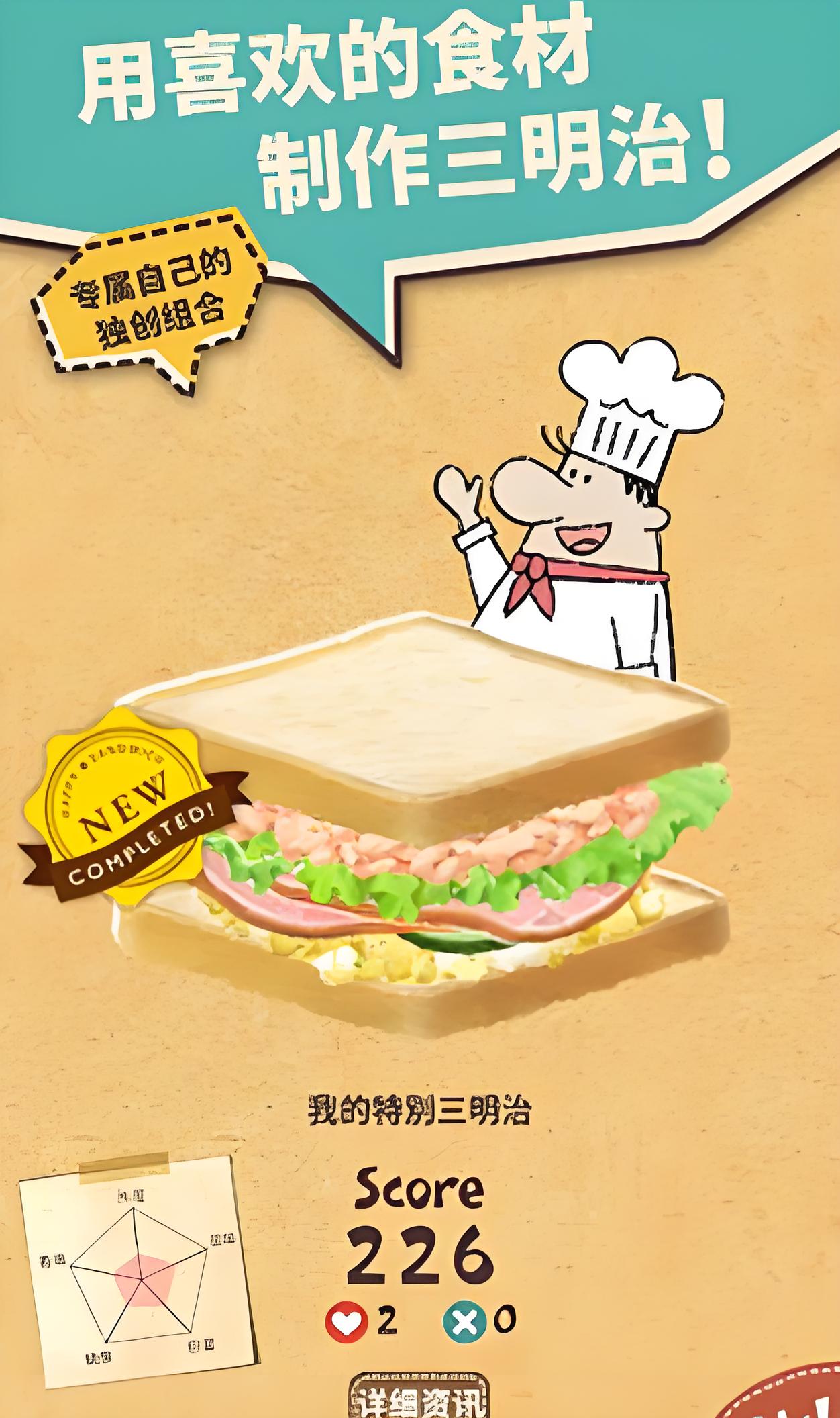 快乐三明治咖啡店图2