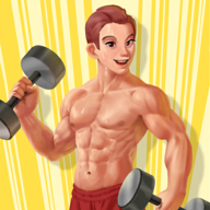 Idle Workout: Slap Kings图标