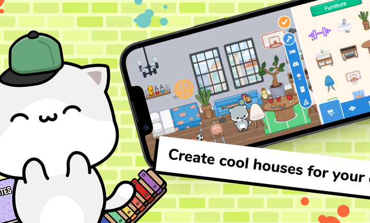 猫咪生活世界：创造故事游戏图3