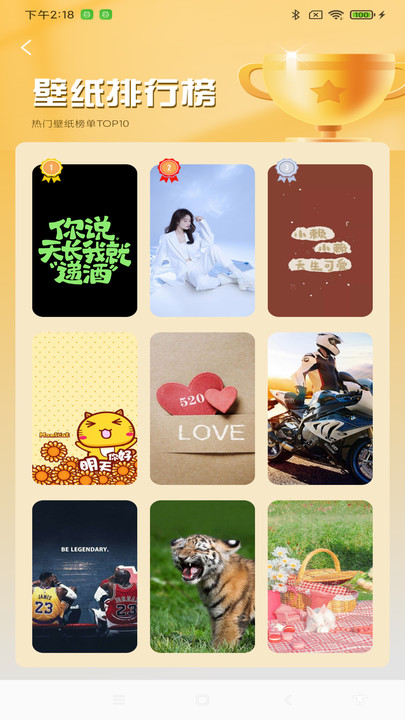 炫彩多多壁纸软件图2